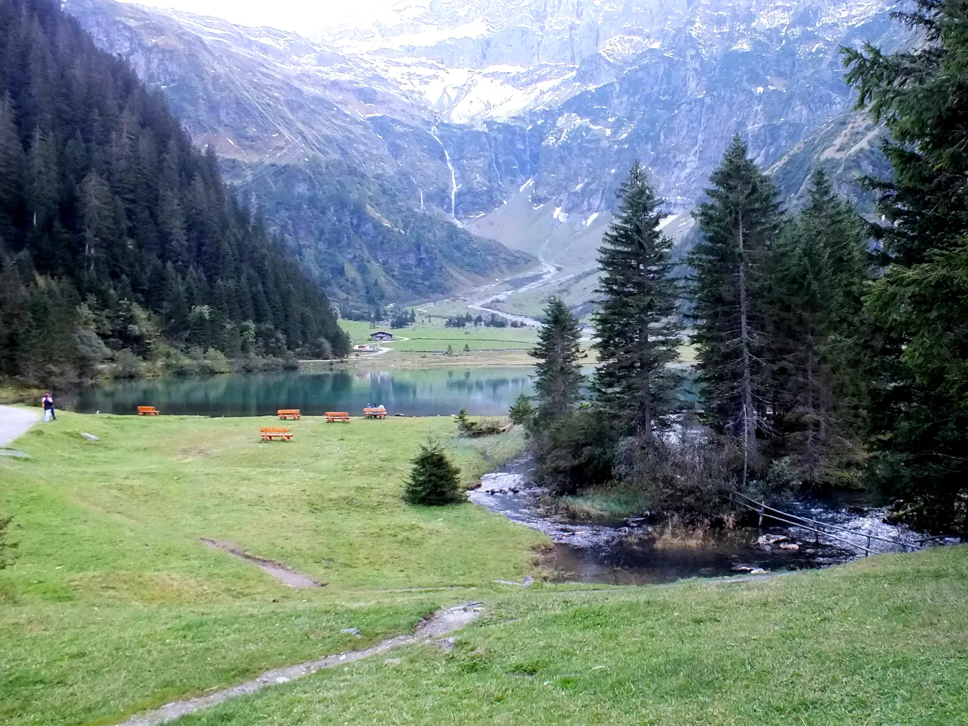 Der Hintersee im Felbertal bei Mittersill